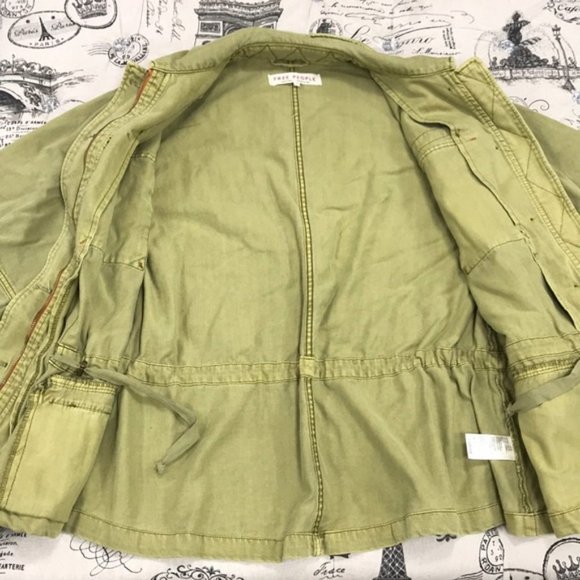 Free People Seize The Day Military Jacket - Picture 9 of 15